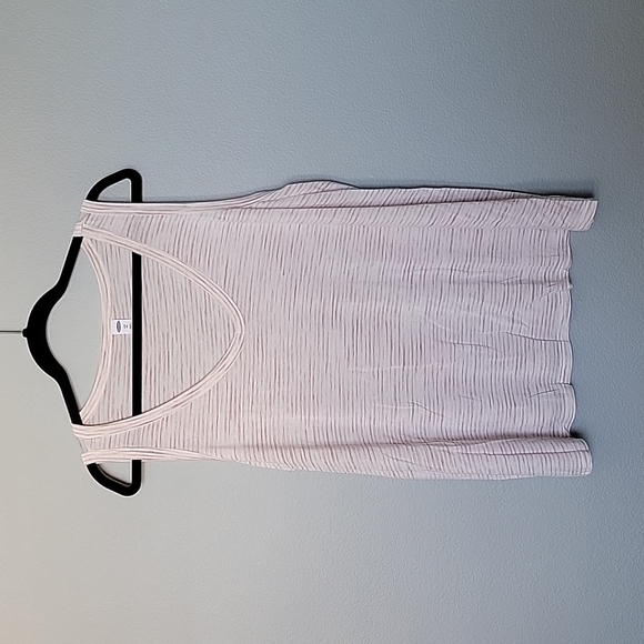Old navy luxe cream XXL striped tank - Picture 1 of 6